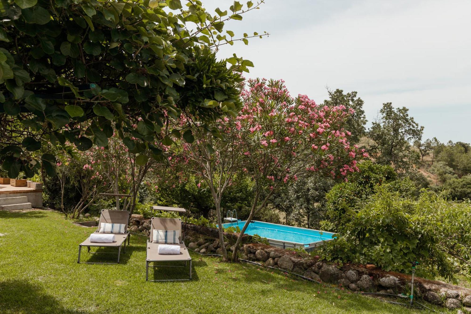 Casa Rural en Candeleda con piscina y un maravilloso jardín Exterior foto